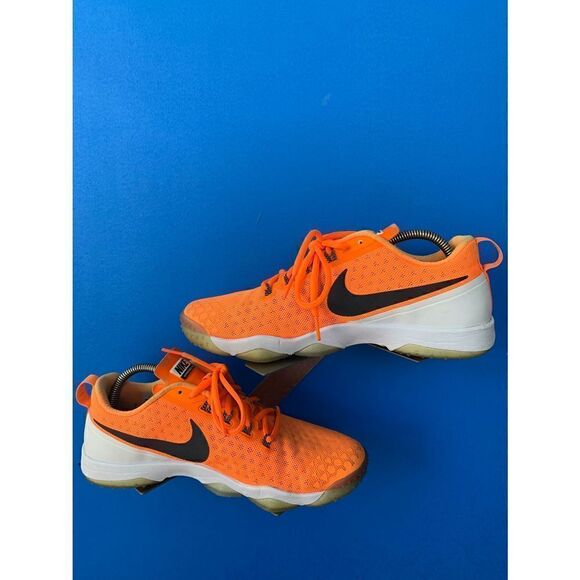 Size 9 Mens- Nike Zoom Hypercross TR2 Total Orange - Picture 2 of 6